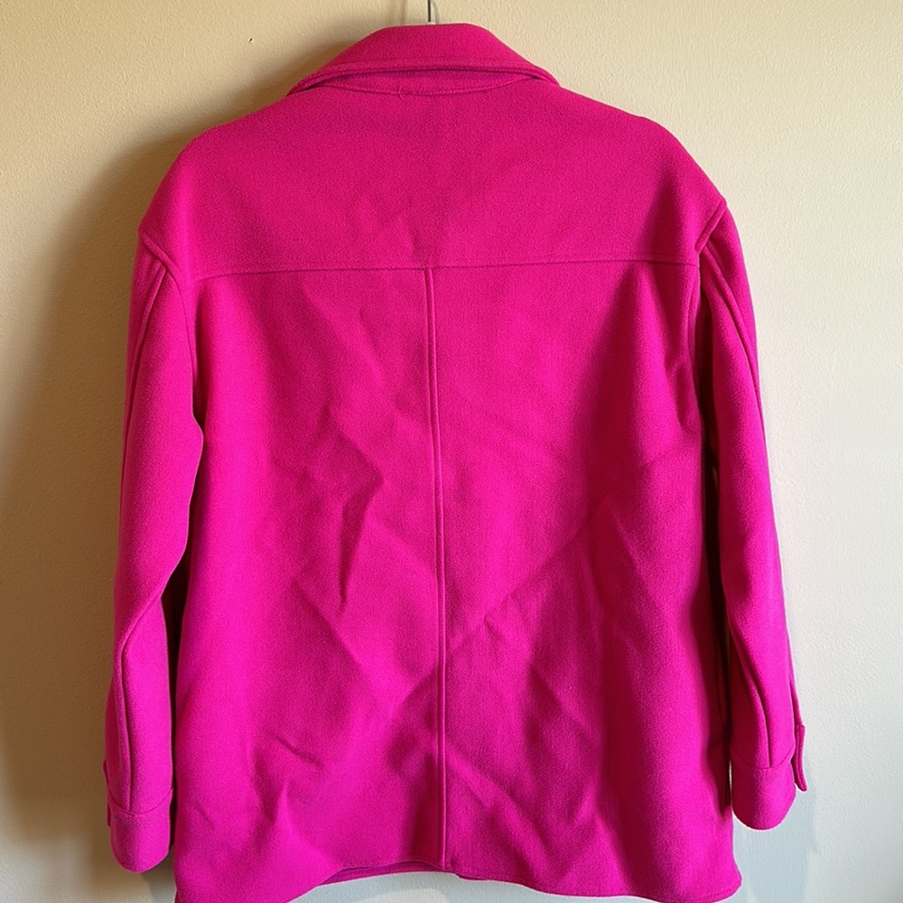 New with tags! Pink shacket - Picture 6 of 8